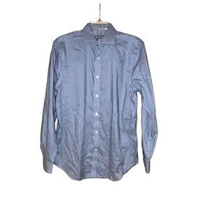 Michael Kors‎ Slim Mens Airsoft Stretch Dress Shirt No Iron Gingham M 15.5 32/33